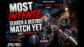 Most INTENSE Search &amp; Destroy Match Yet (BO7 Ranked)