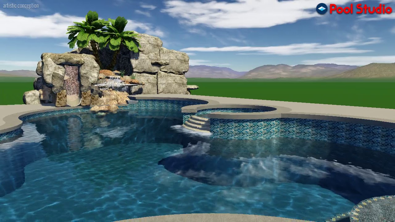 Pool Studio - 3D Swimming Pool Design Software - YouTube
