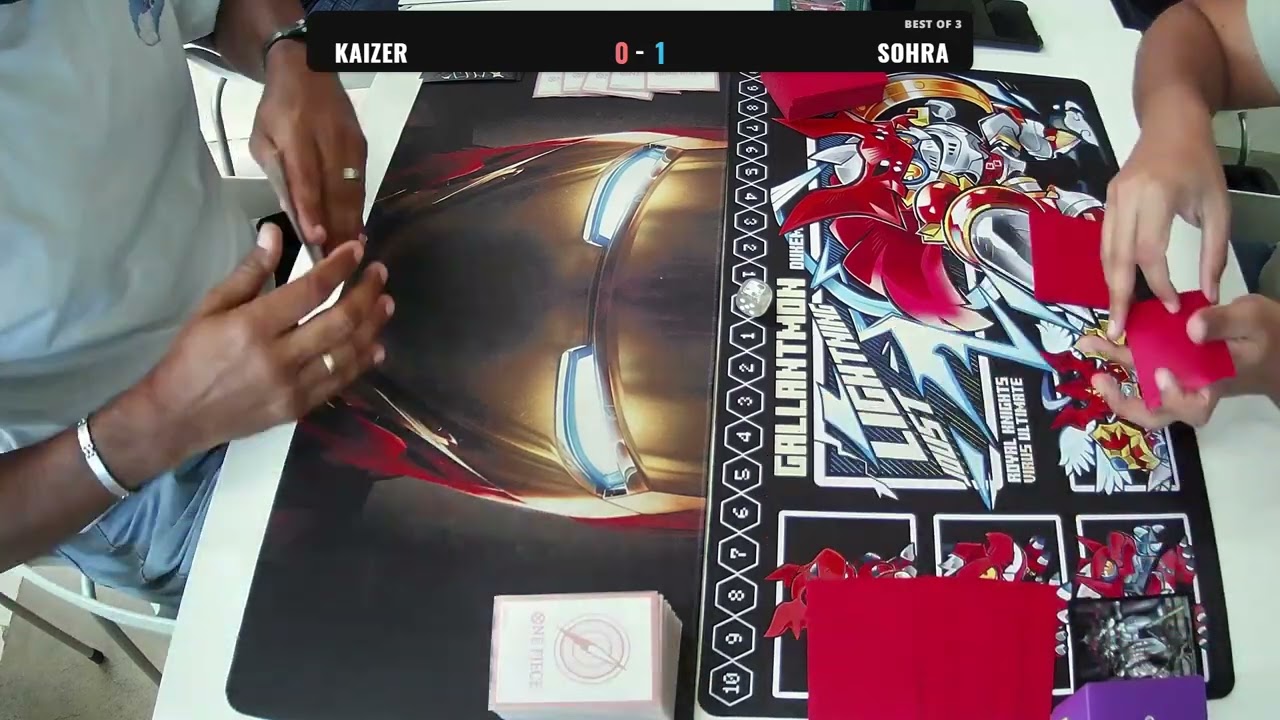 B/G IMPERIALDRAMON vs GALLANTMON | DIGIMON CARD GAME | TORNEO LOCAL BT24