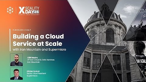 Building a Cloud Service at Scale - Iron Mountain and Supermicro