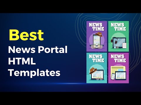 Best News Portal HTML Templates | News and Magazine HTML Template