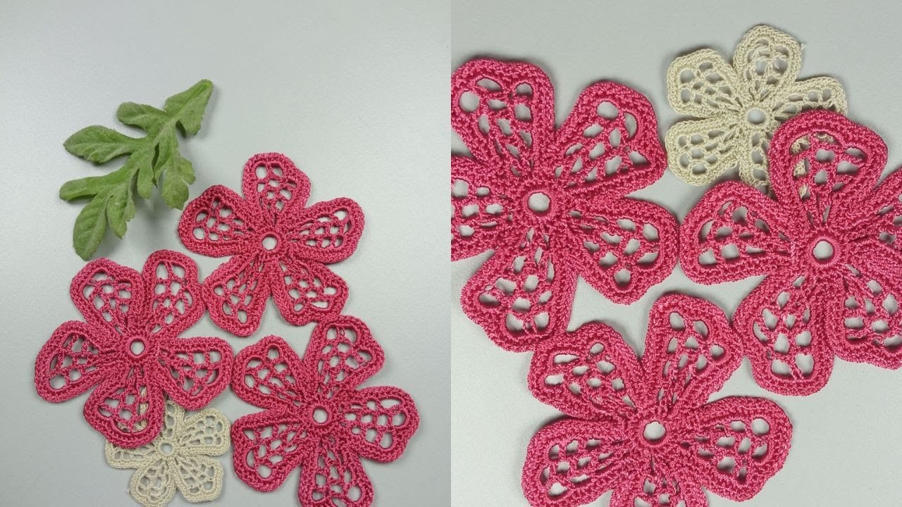 How do you like the flower on the net? Another motif for lace