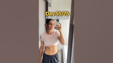 Day 55/75 hard challenge! ✨ #75hardchallenge #whatieatinaday