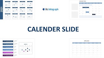 Calendar Slide Templates (PowerPoint, Google Slides, Keynote)