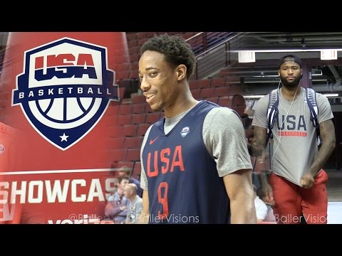 Demar Derozan, Boogie, Carmelo & More! Team USA Basketball Chicago Practice,Shootaround & Interviews