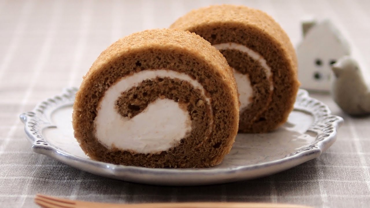 スイーツレシピ コーヒーロール Swiss Roll Coffee Taste Youtube