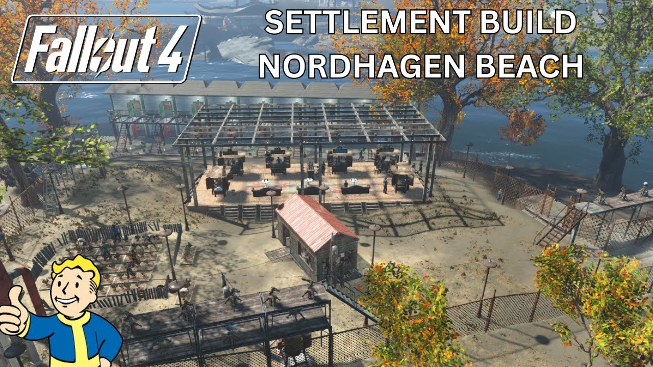 Settlement Build Nordhagen Beach The Story of Fallout 4 Part 143 ...