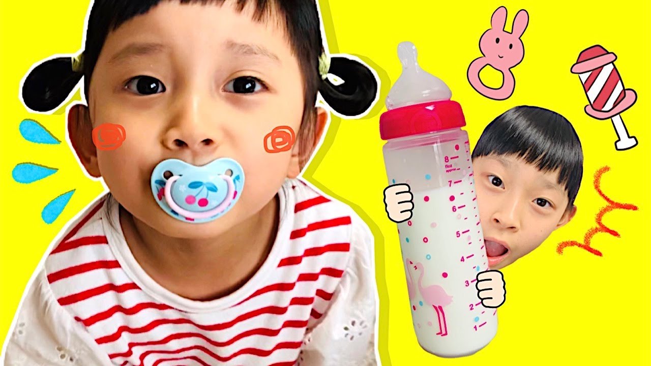 寸劇】つむちゃんが赤ちゃんになっちゃった！？ 赤ちゃんごっこ