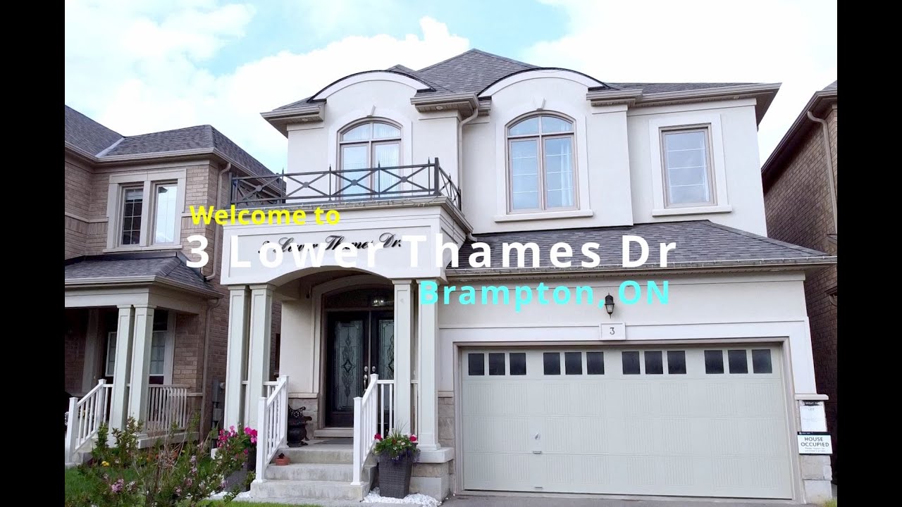 3 Lower Thames Dr Brampton ON YouTube