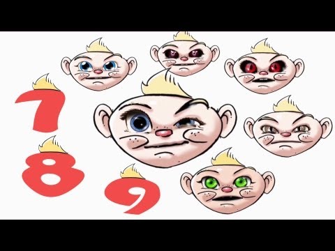 cartoon TIMER COUNTDOWN 10 - 30 sec CLOCK (part 29) voice + sound effects - animated
