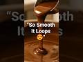 Chocolate Loop Magic 🍫😳 Perfect Satisfying Loop #shorts #viralshort