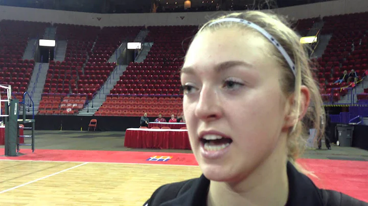 Video: Platteville junior Morgan Stecklein after l...