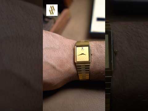 ساعة  5930 8010 تحفة ذهبية من زمن الكوارتز الذهب