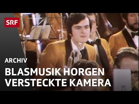 Versteckte Kamera: Blasmusik Horgen (1976) | Teleboy | SRF Archiv