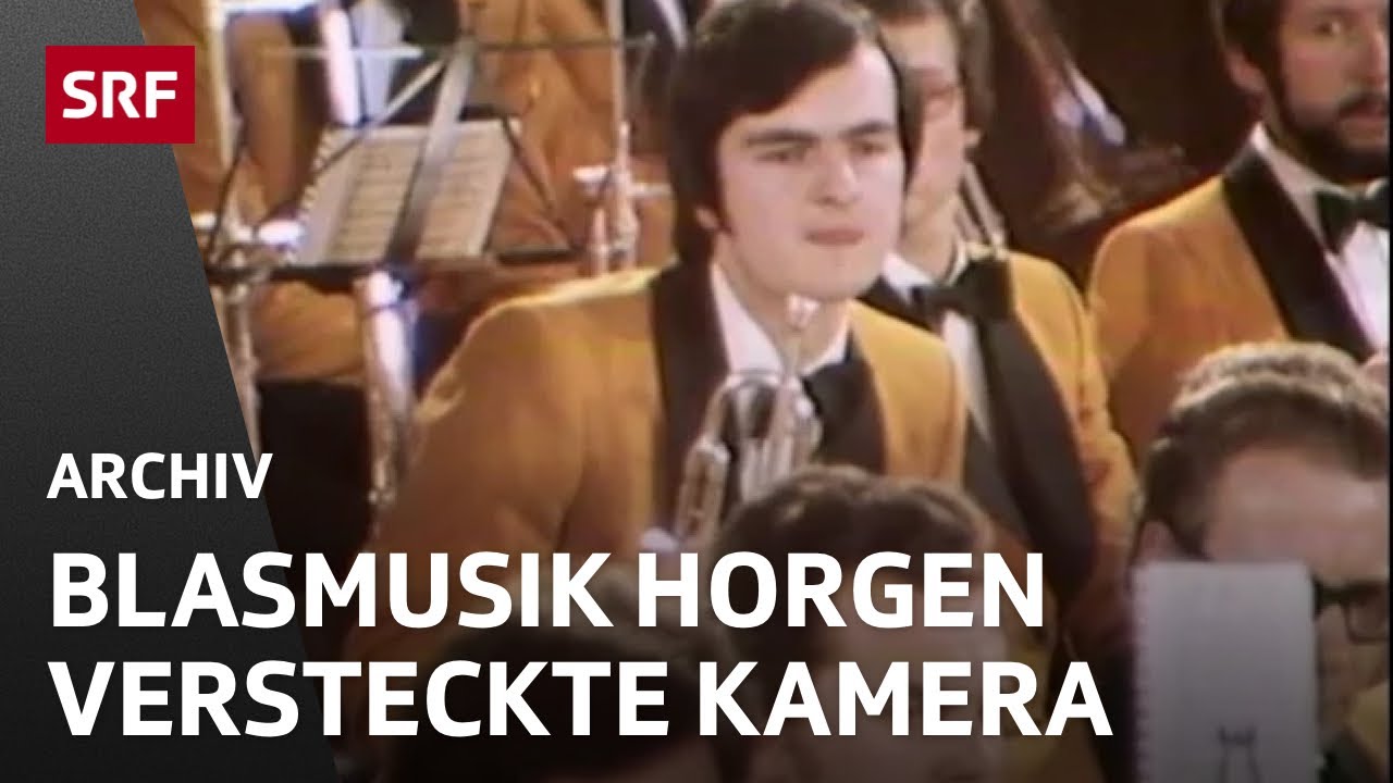 Versteckte Kamera: Blasmusik Horgen (1976) | Teleboy | SRF Archiv