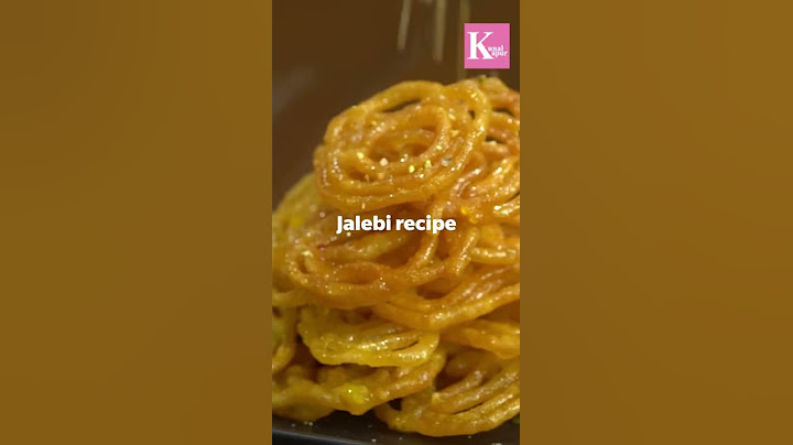 Jalebi Recipe | Homemade Jalebi Recipe | Chef Kunal Kapur