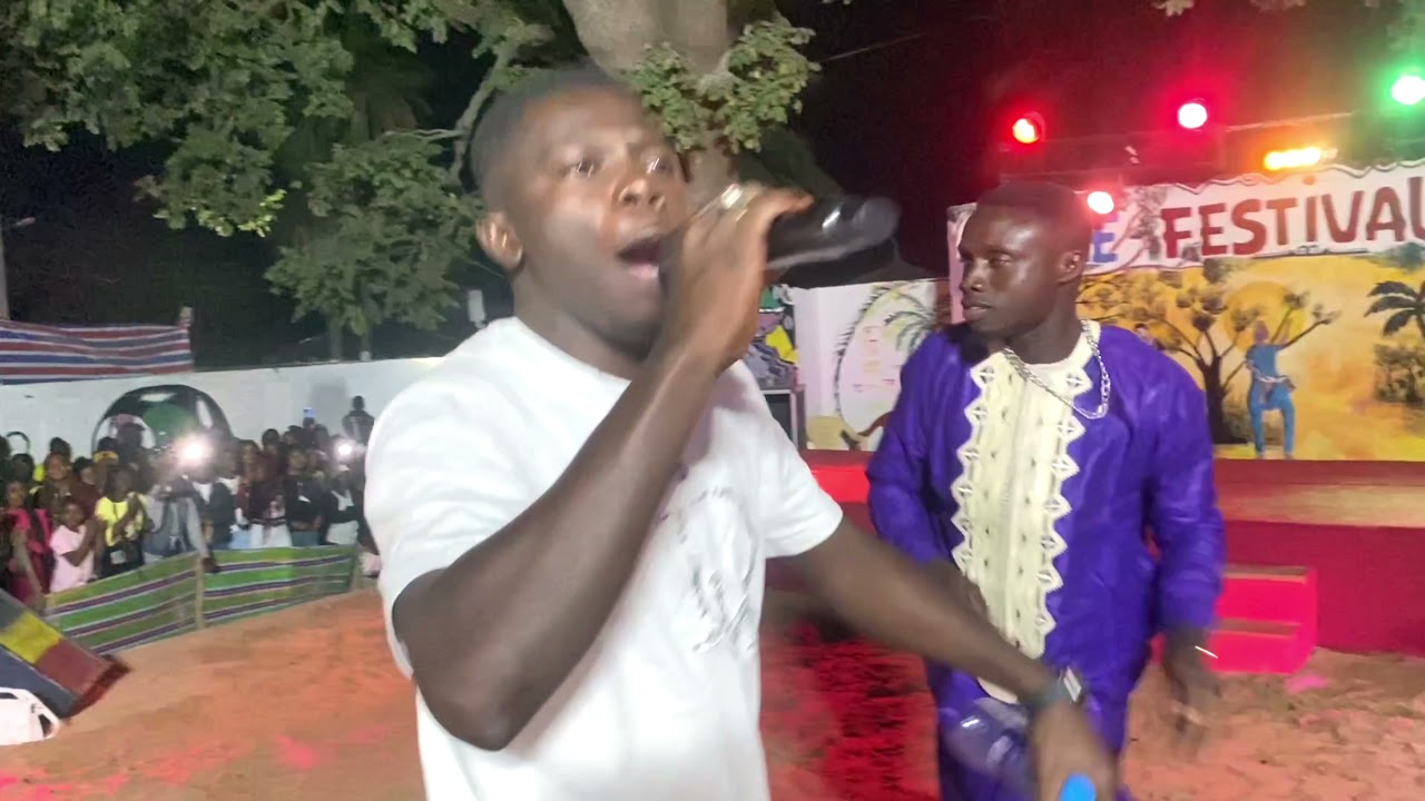 O Boy & Gambian Child Live at Abene in Senegal
