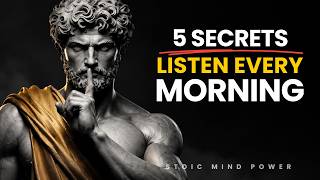 The Stoic Mindset That Attracts Success Naturally | Master These 5 Secrets & WATCH EVERYTHING CHANGE