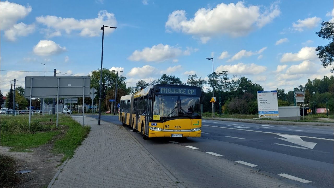 ☄️Solaris Urbino 18 III #99 | PKM Gliwice | Linia M1 | 🎵Most🎵☄️