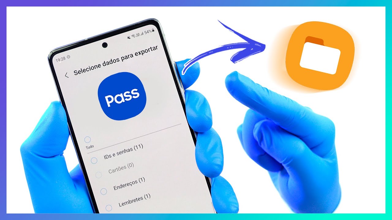 🔵 Novo recurso Samsung Pass | Como importar e exportar suas senhas com segurança