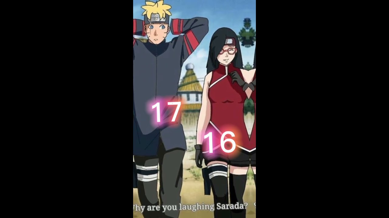 Boruto x Sarada  Borusara love ages  shorts  boruto  naruto  anime  fyp  love  lovestory