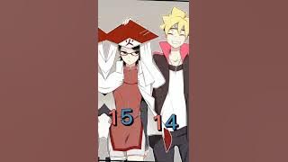 Boruto x Sarada || Borusara [love ages] #shorts #boruto #naruto #anime #fyp #love #lovestory