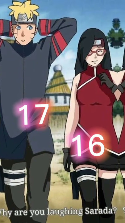 Boruto x Sarada || Borusara [love ages] #shorts #boruto #naruto #anime #fyp #love #lovestory