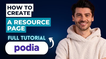 How to Create a Resource Page in Podia [2025 Guide]