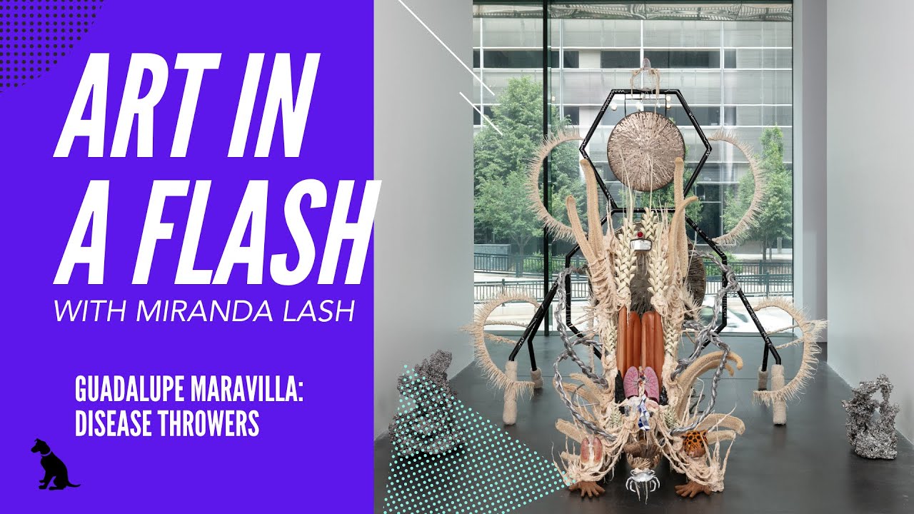 Art in a Flash with Miranda Lash | Guadalupe Maravilla: Disease Throwers