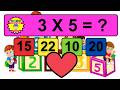 20 Questions to Make Kids MATH GENIUSES with one Digit Multiplication