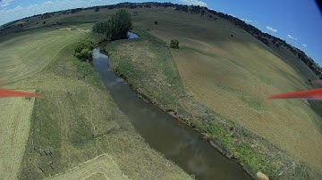 Eachine Wizard X220 with Runcam split 2, watching my brother mow his block. Exciting stuff!