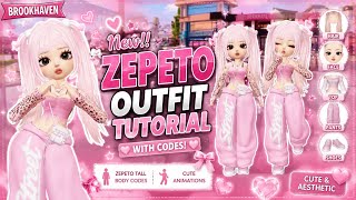 Roblox ZEPETO Avatar inBrookhaven RP | Full TUTORIAL✨🩷