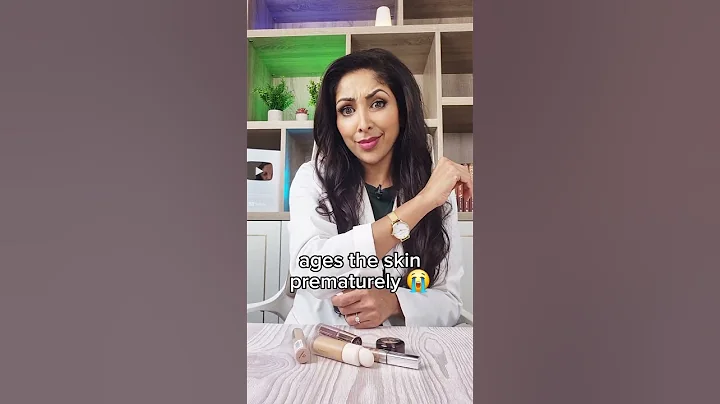 BEST concealer for wrinkly under eyes from SkincareByDrV #concealer