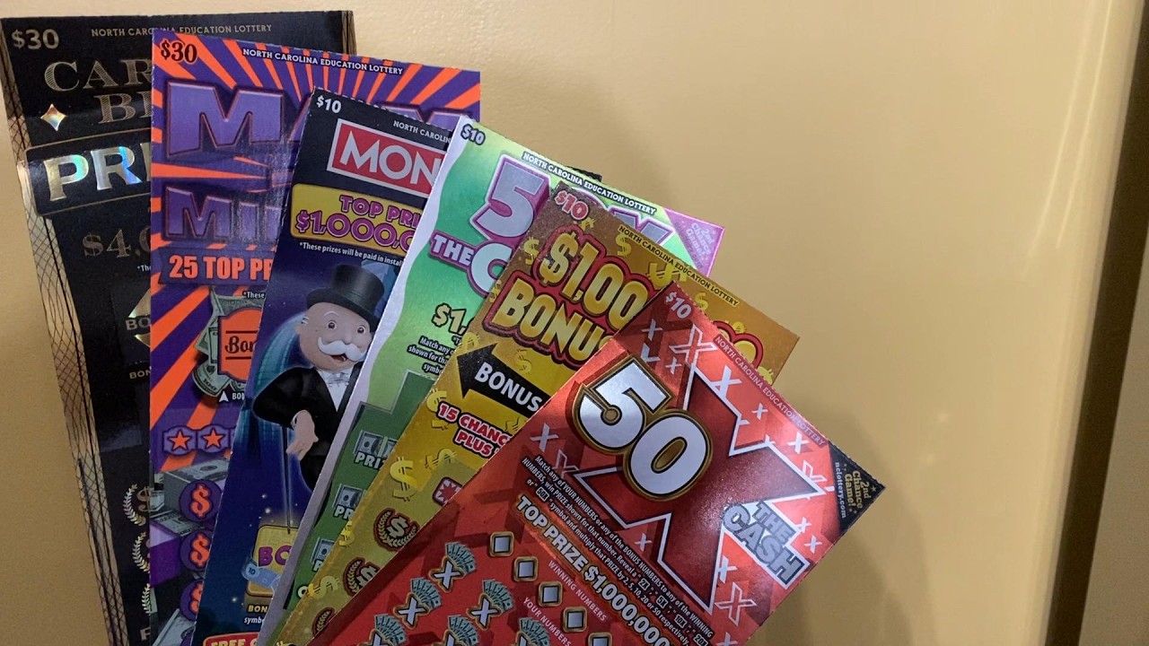 Удвоенный множитель с ОГРОМНЫМ сюрпризом!! Скретч-карта лотереи Северной Каролины