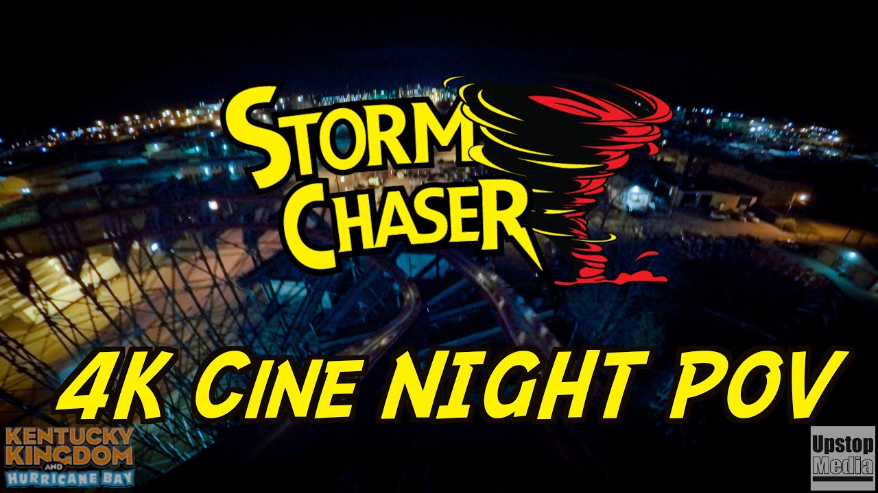 Storm Chaser, RMC, 4K Cine *NIGHT* POV, Kentucky Kingdom