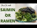 How to revamp or improve a saimin or ramen to make it tastier and healthier