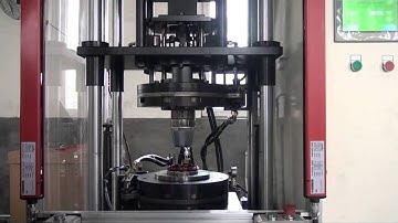 Alternator stator Final forming machine