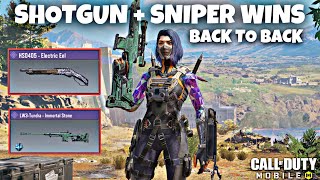 COD Mobile Shotgun & Sniper Gameplay | Back to Back Wins