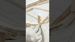 Watch the making of our Rustic Boat 3D Wall Art#craftico #homedecor