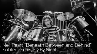 Neil Peart "Beneath Between and Behind" (Rush) Isolated Drums