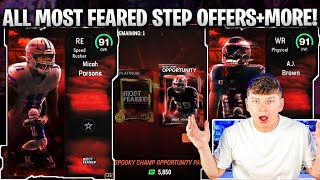 OPENING ALL MOST FEARED STEP OFFERS! BEST FREE MOST FEARED UPGRADE PLAYER TO PICK! SO MUCH CONTENT!