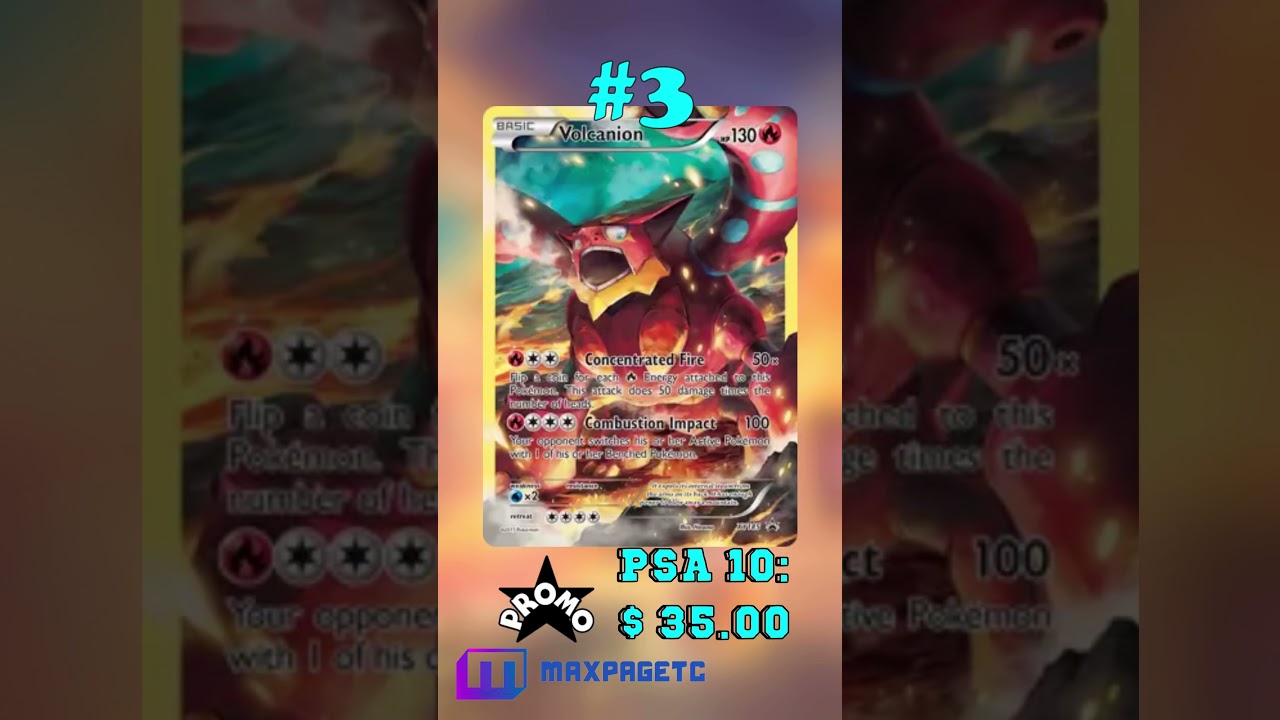 Top 5 Volcanion Full Art Pokémon Cards 