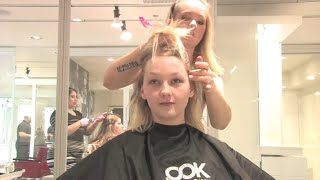 Amanda LV - Pt 1: Buzzes Her Long Blonde Hair Off (TA77.net Mini)