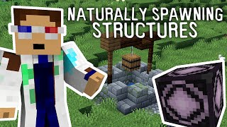 How to make Naturally Spawning Structures in Minecraft (1.15.2)