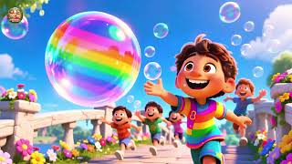 🔢🫧 Learn 123 Bubble Town | Fun Kids Song | Preschool Learning Video 🎉