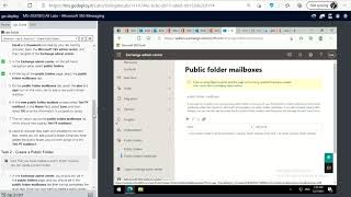 MS 203 LAB Module 9   Exercise 1   Create Public Folders