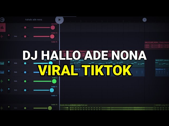 DJ HALLO ADE NONA VIRAL TIKTOK 2023 REMIX FULL BASS class=