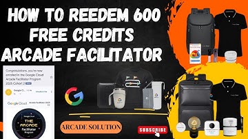 How to reedem 600 free credits in arcade facilitator program || Google cloud arcade 2025 || #gcp