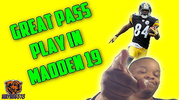 BEST PASSING PLAY IN MADDEN 19 | THIS PLAY CAN