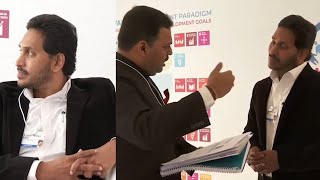 Ap Cm Ys Jagan Meeting Davos Ysrcp World Economic Forum Around Telugu